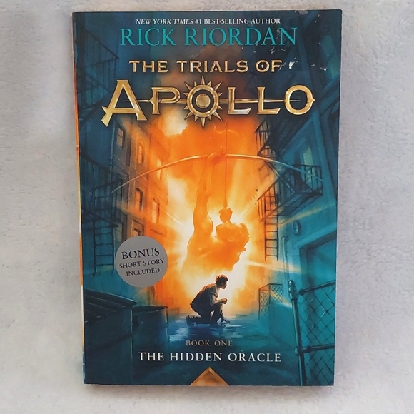 Books Other - (Middle Grade,Mythology) The Hidden Oracle by Rick Riordan, Bk1 Trials of Apollo